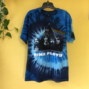 Pink Floyd Band Tee Tie-die Dark Side of the Moon